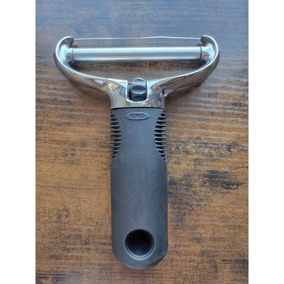 Norpor EZ Grip Stainless Steel Cheese Slicer - Black Handle - Picture 1 of 6